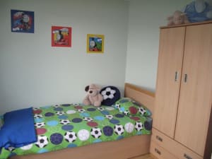 Bedroom within school accommodation