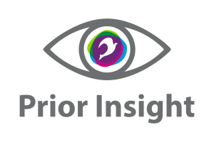 Prior Insight logo with eye
